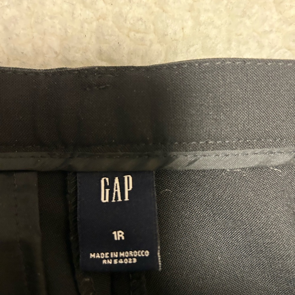 GAP BLACK SLACKS SIZE 1 - Picture 5 of 7
